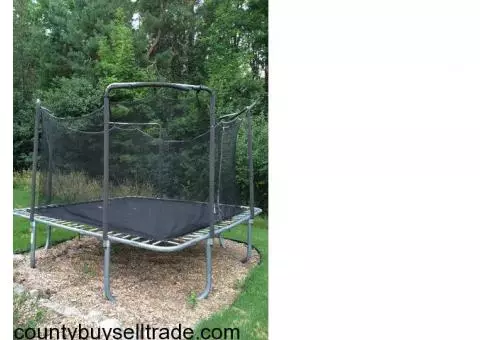 13 ft square trampoline